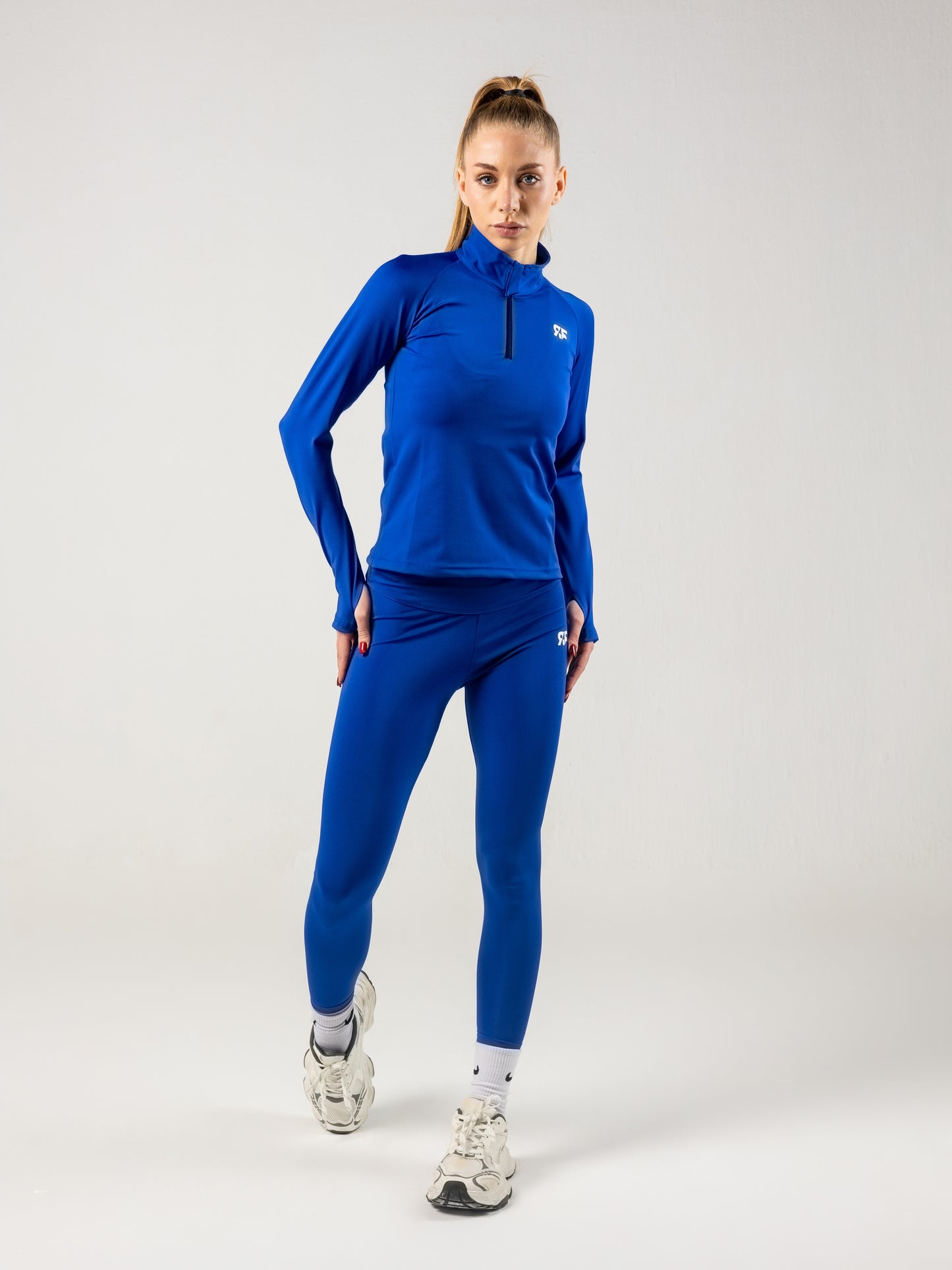Royal Blue Quarter Zip Top