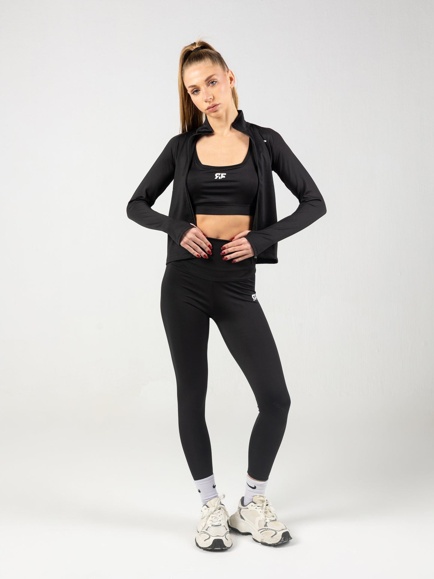 Black Essential Sports Bra