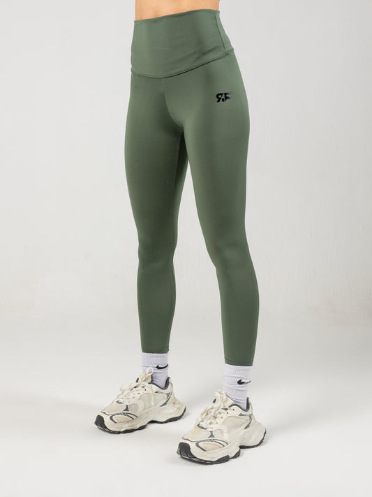 Olive Green Essential Leggings