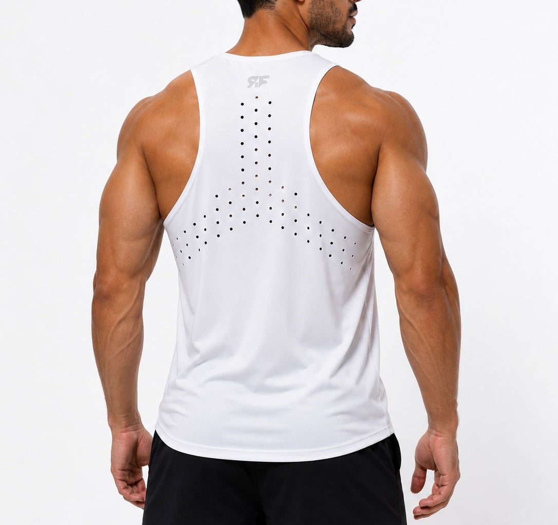 Ultra-lightweight performance fabric Precision laser-cut narrow ventilation holes