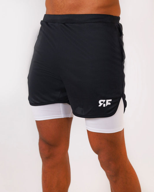 Black 2 IN 1 Short