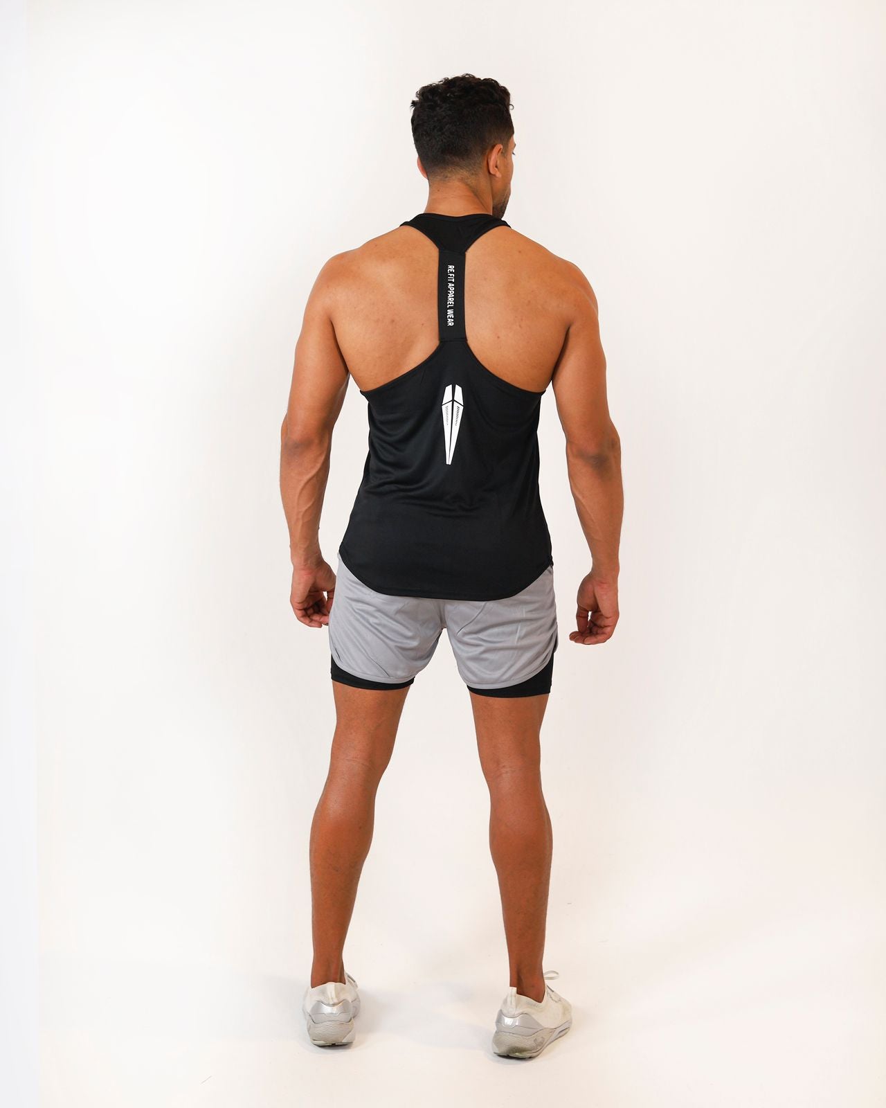 Black Racerback Tank