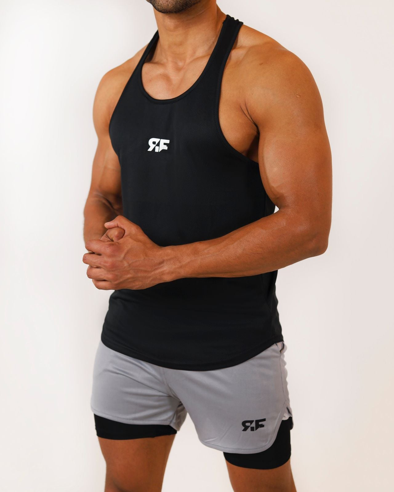 Black Racerback Tank